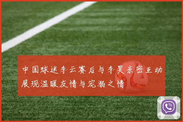 中国球迷李云赛后与李昊亲密互动展现温暖友情与宠溺之情